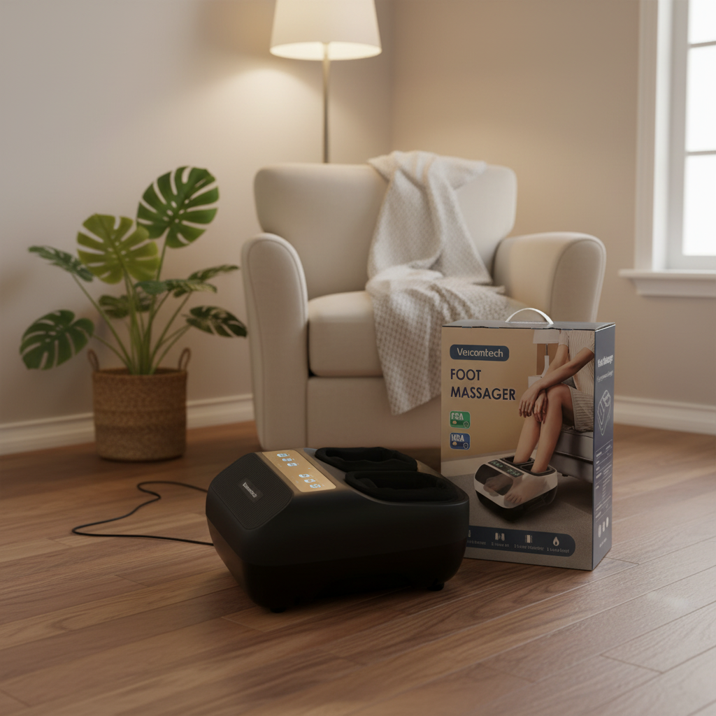 Innovara™ Deep Relief Foot Massager – Circulation & Pain Recovery Therapy Device