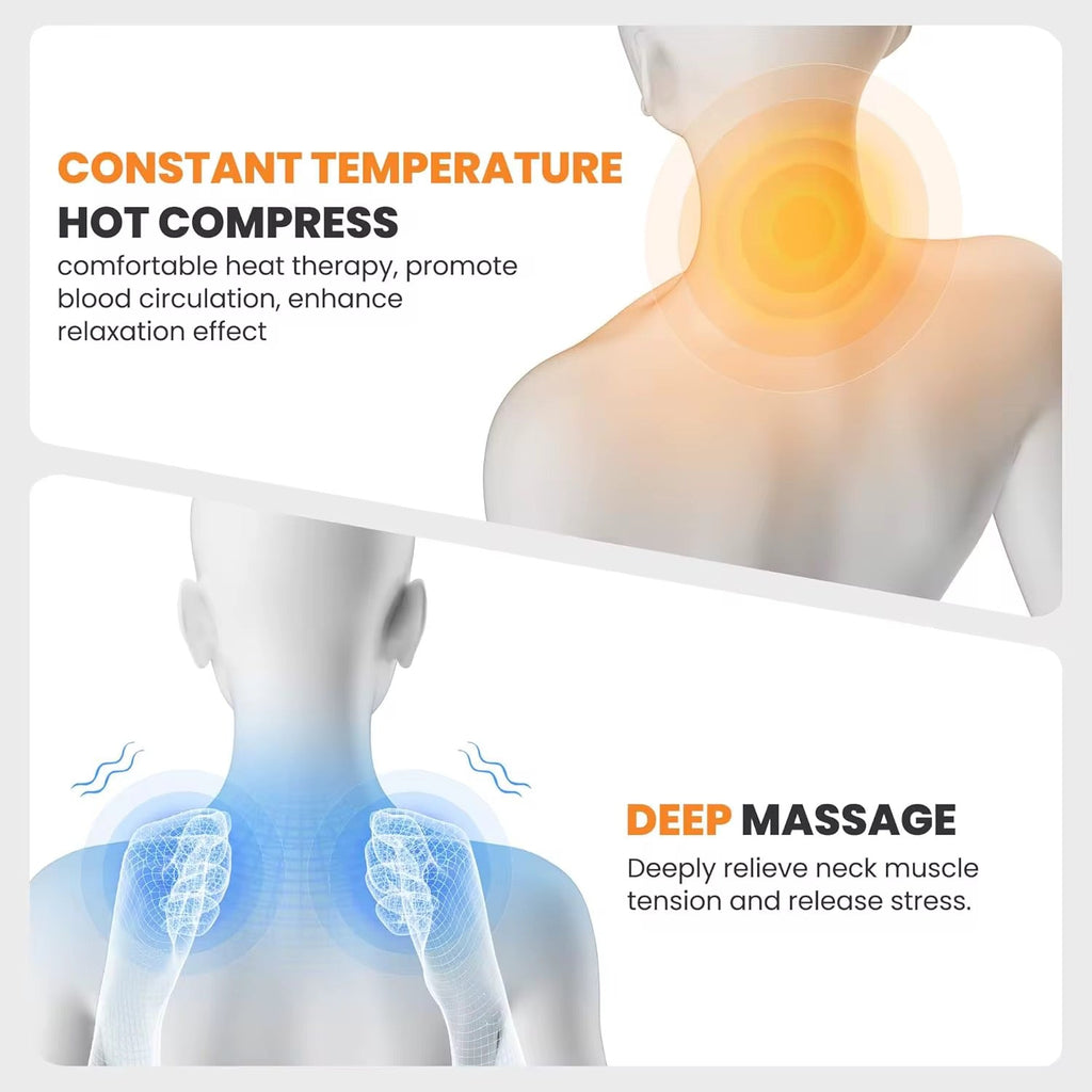 3-in-1 Neck Massager Pillow