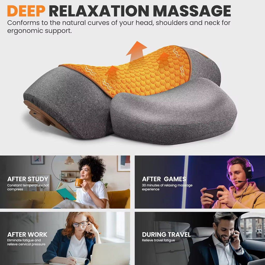 3-in-1 Neck Massager Pillow
