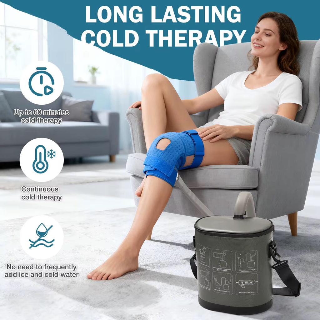 Portable Cold Therapy Machine – Ice Cold Therapy System for Pain Relief