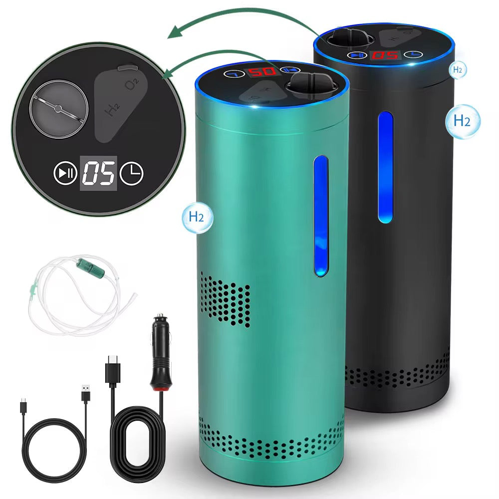 120ml Mini Portable Hydrogen Inhaler – Hydrogen Gas Breathing Generator
