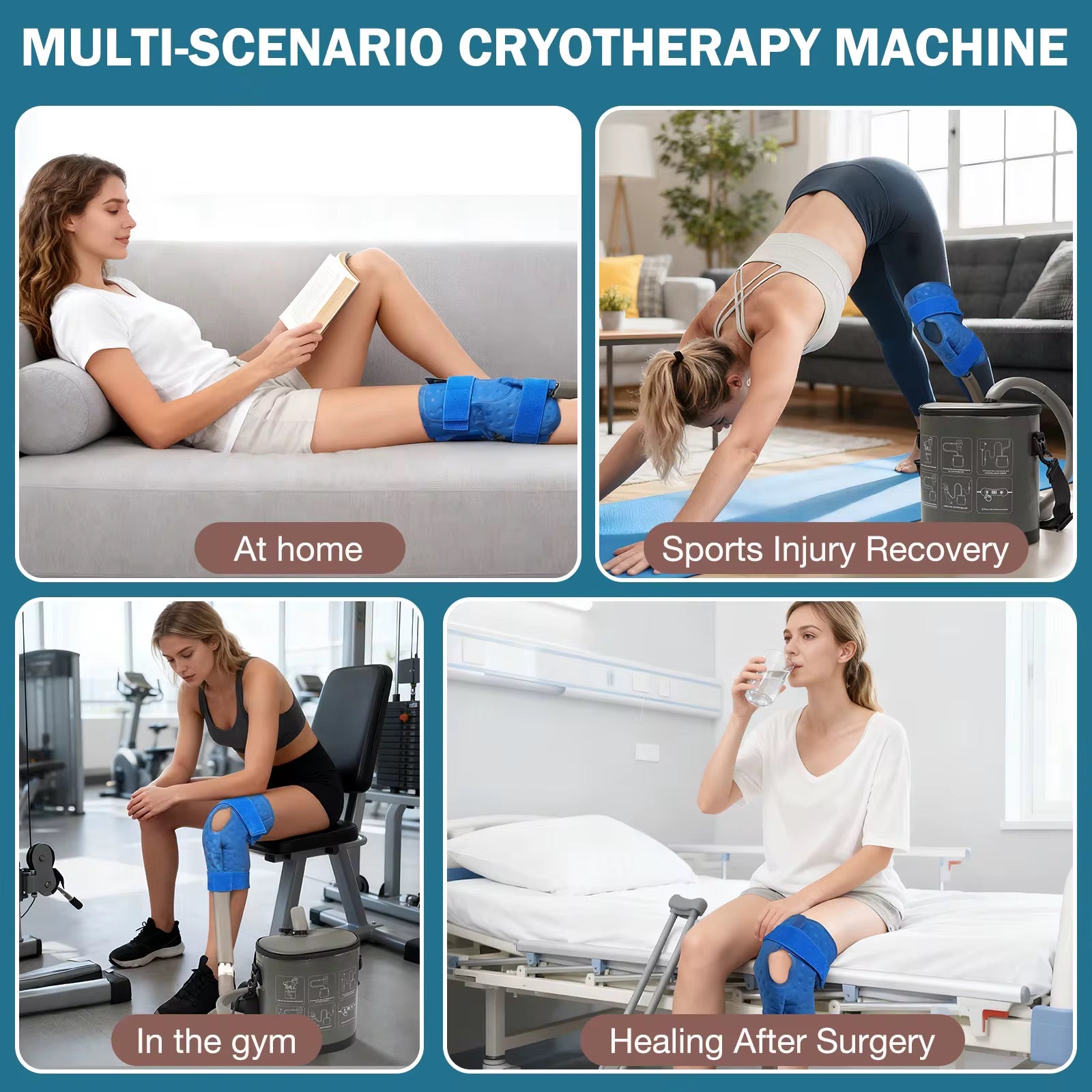 Portable Cold Therapy Machine – Ice Cold Therapy System for Pain Relief